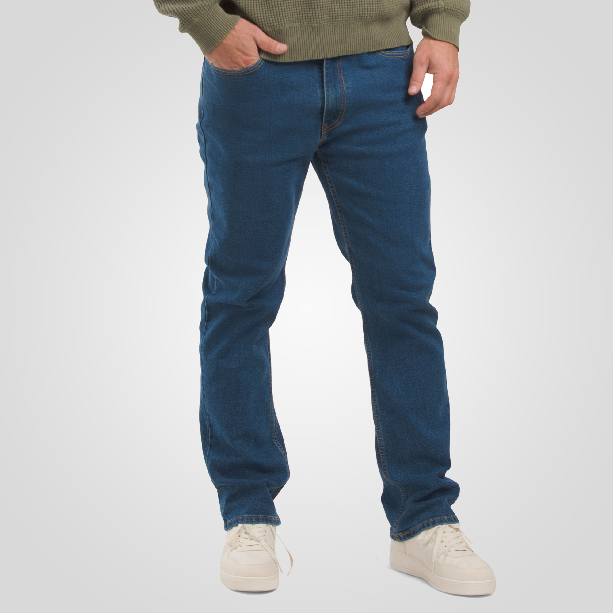 Оригінальні чоловічі джинси Levi’s 514 Straight Fit у кольорі Indigo, вид спереду